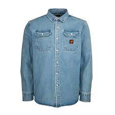 Camisa Santa Cruz Wilder Light Blue Denim